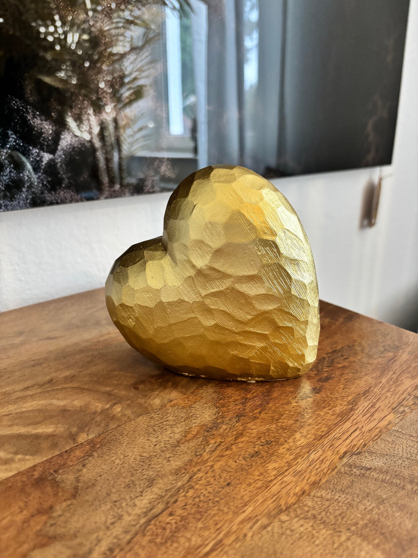 Deko-Herz "Golden Love"