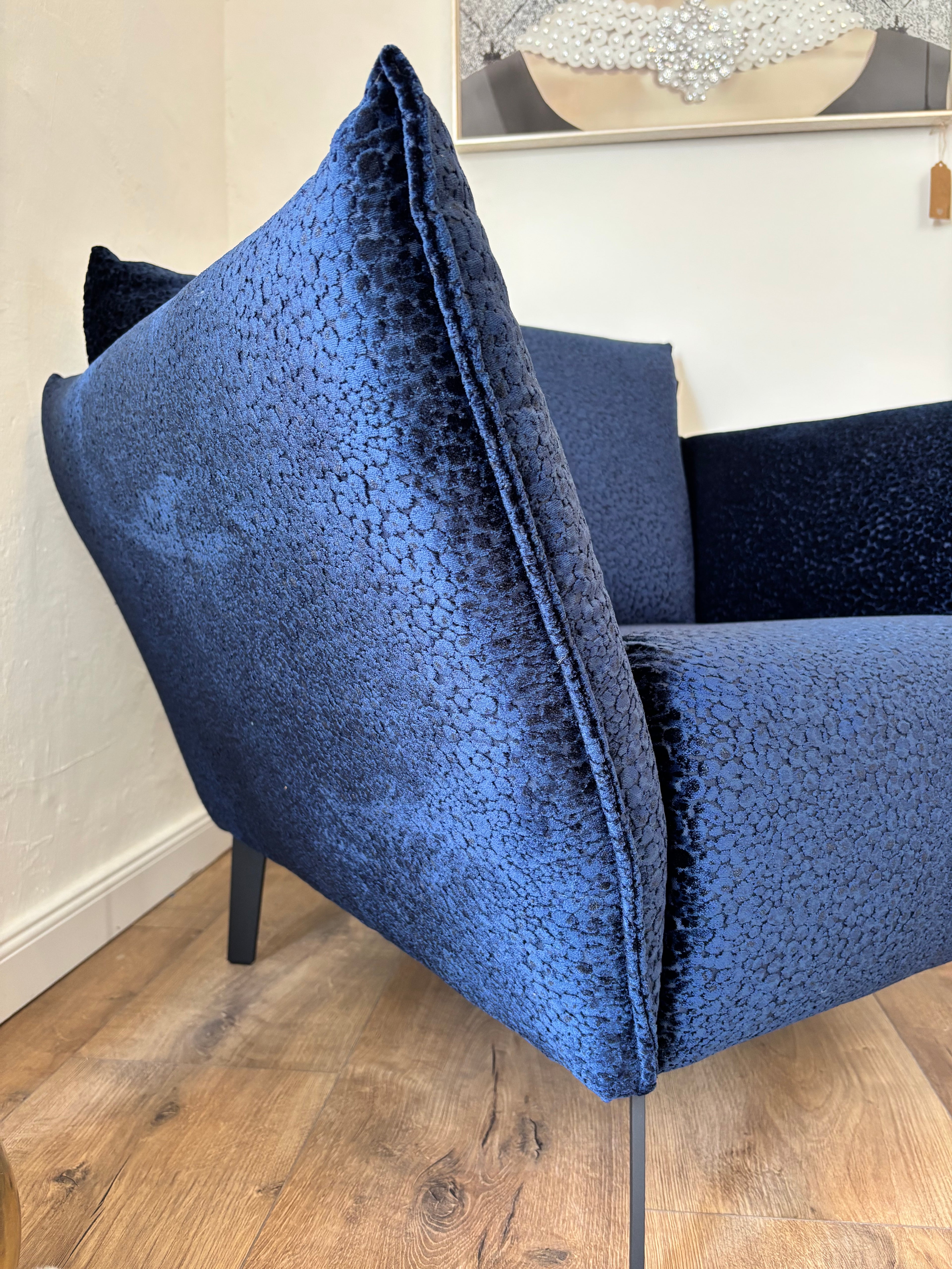 Sessel „Royal Leo“ – Samt in Leo-Optik, Made in Germany