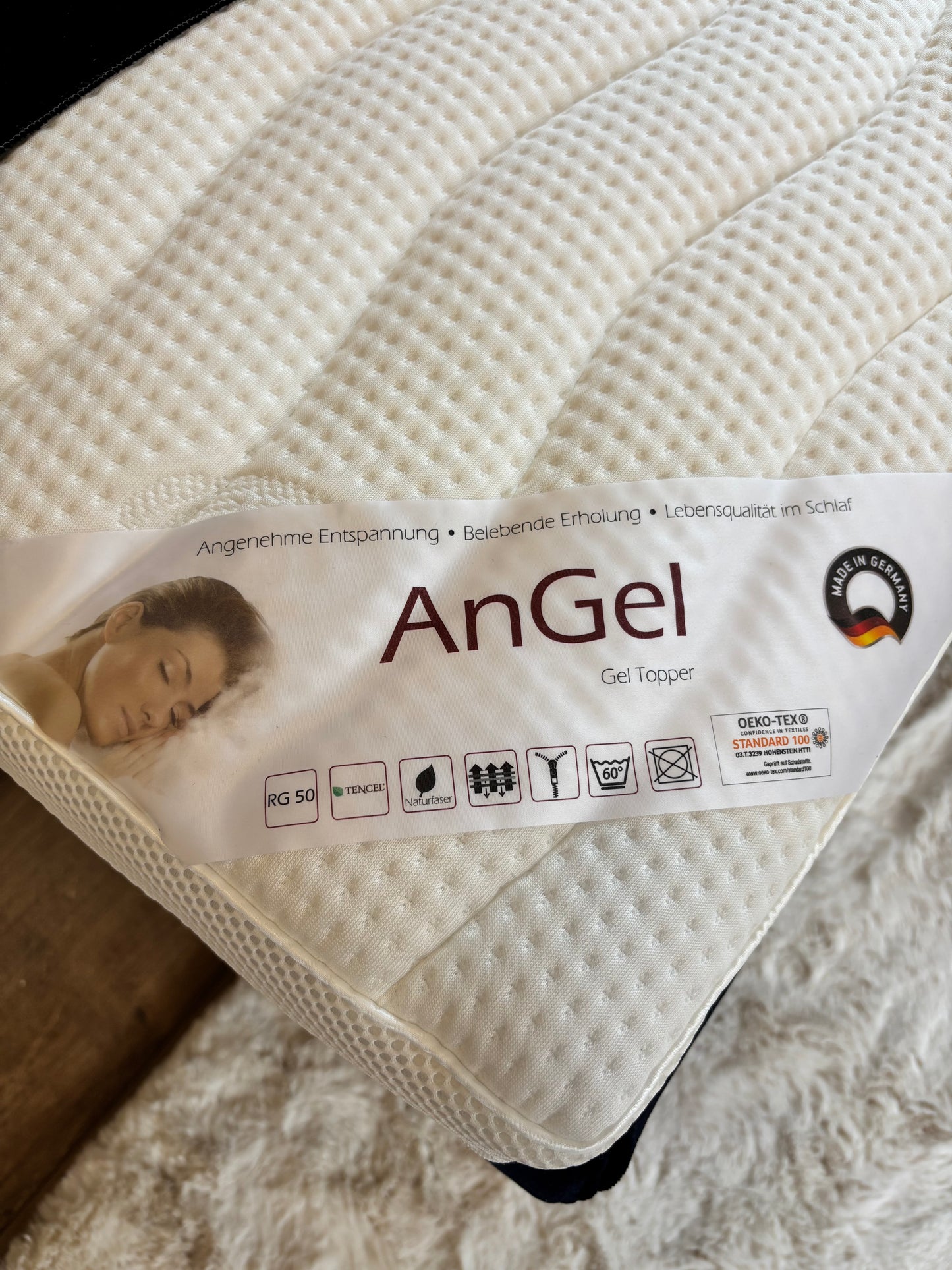 Boxspringbett in Royalblau – 180 × 200 cm - super kurze Lieferzeit
