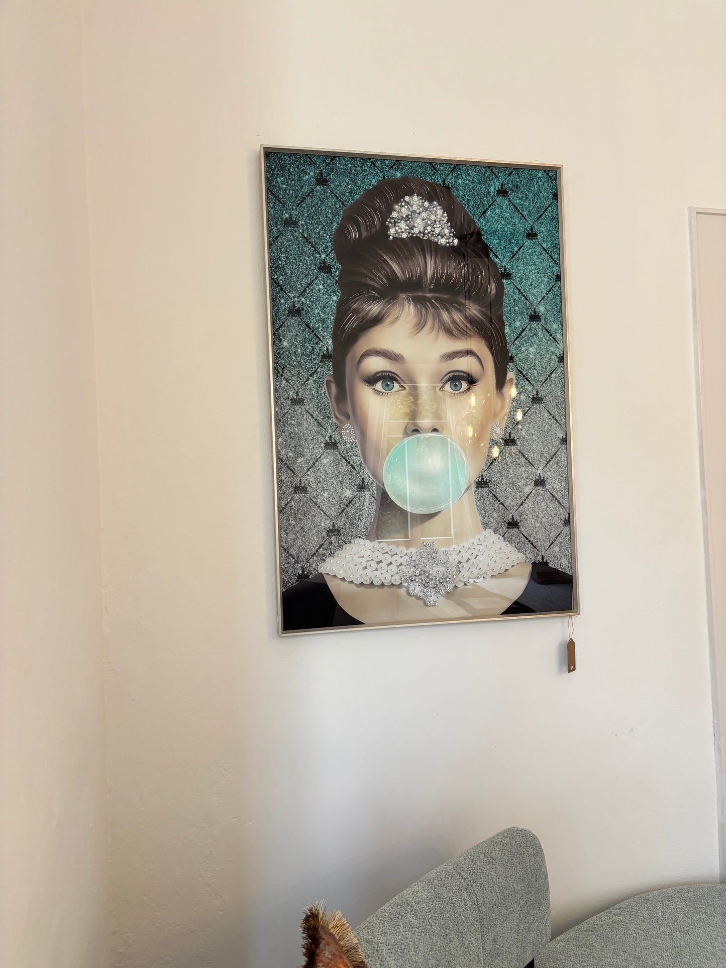 Gerahmtes Bild Audrey 80x120cm