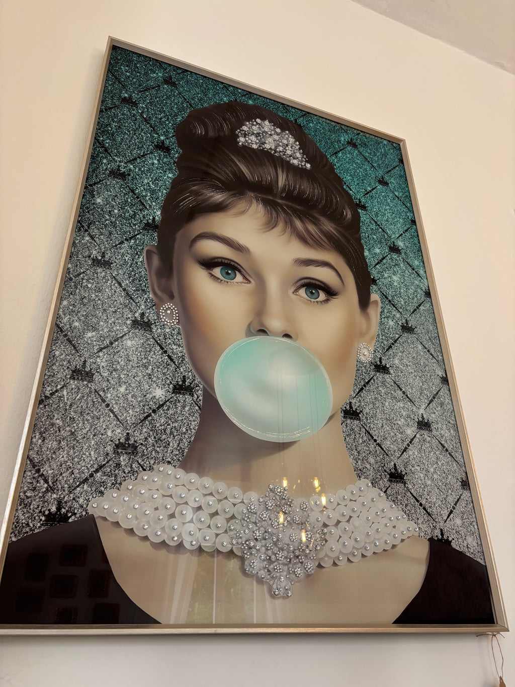 Gerahmtes Bild Audrey 80x120cm