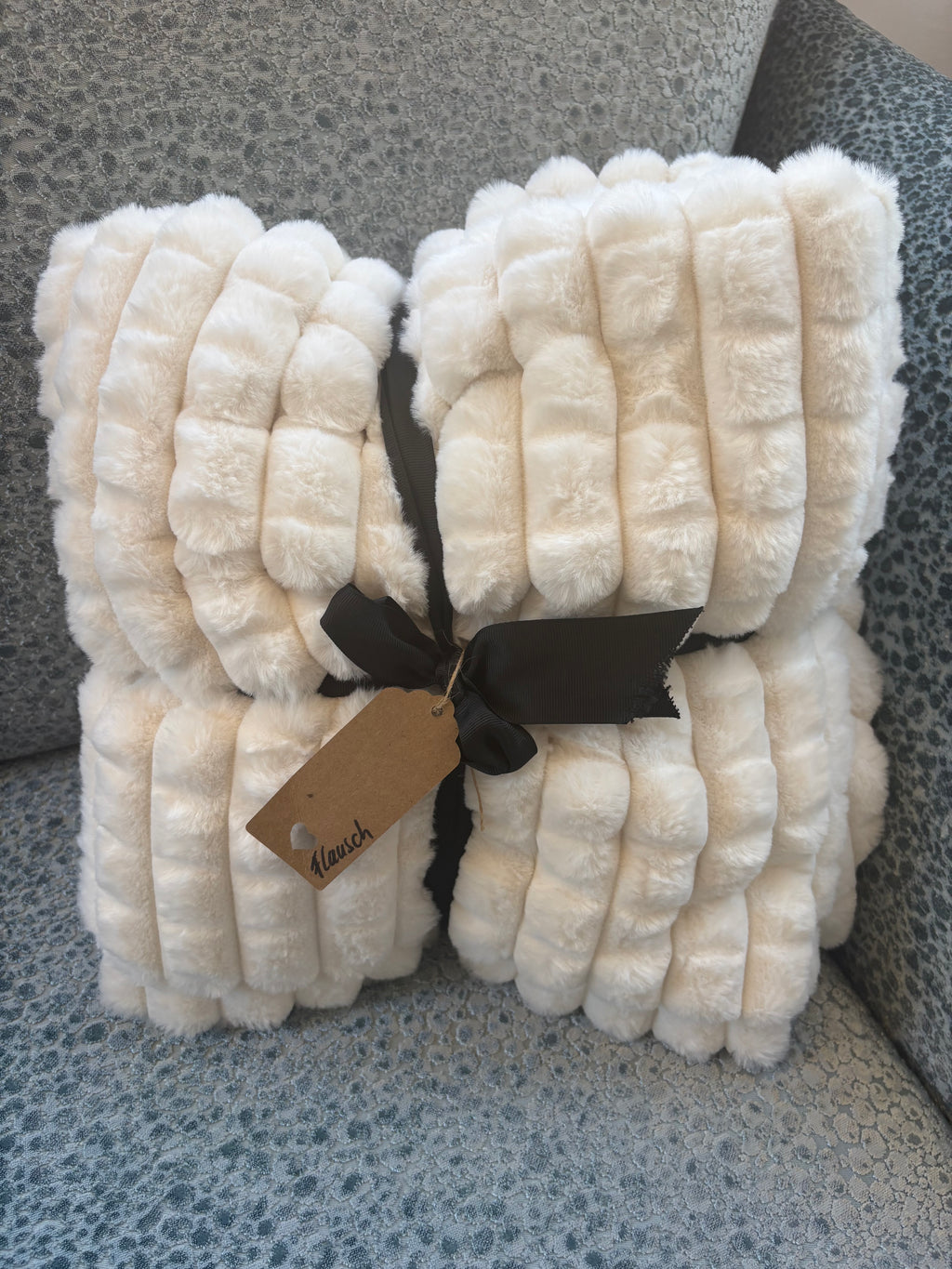 Decke "Flausch" 150x200 cm Ivory