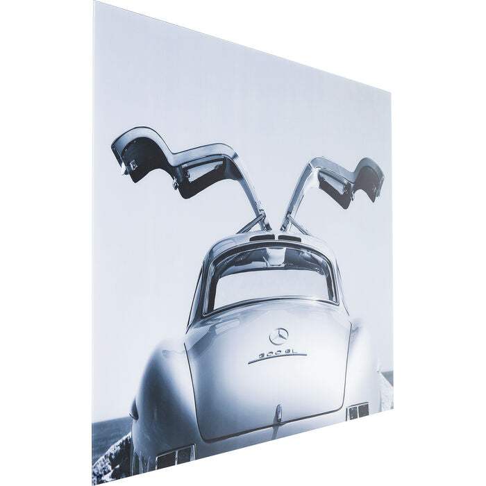 Glasbild "Mercedes 300 SL"