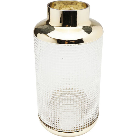 Vase "Aurora" mit Gold Details 30 cm Hoch